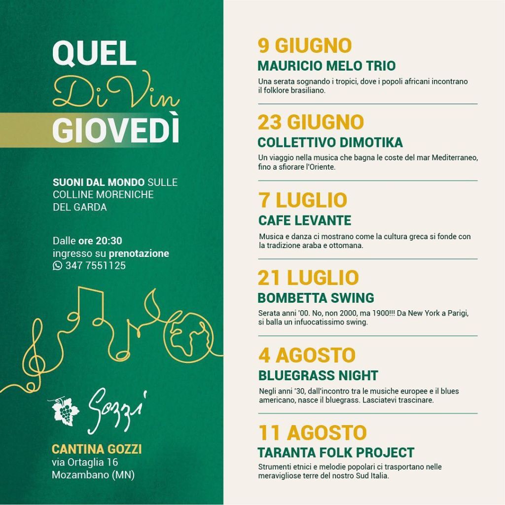 Quel DiVin Giovedì - Edizione 2022